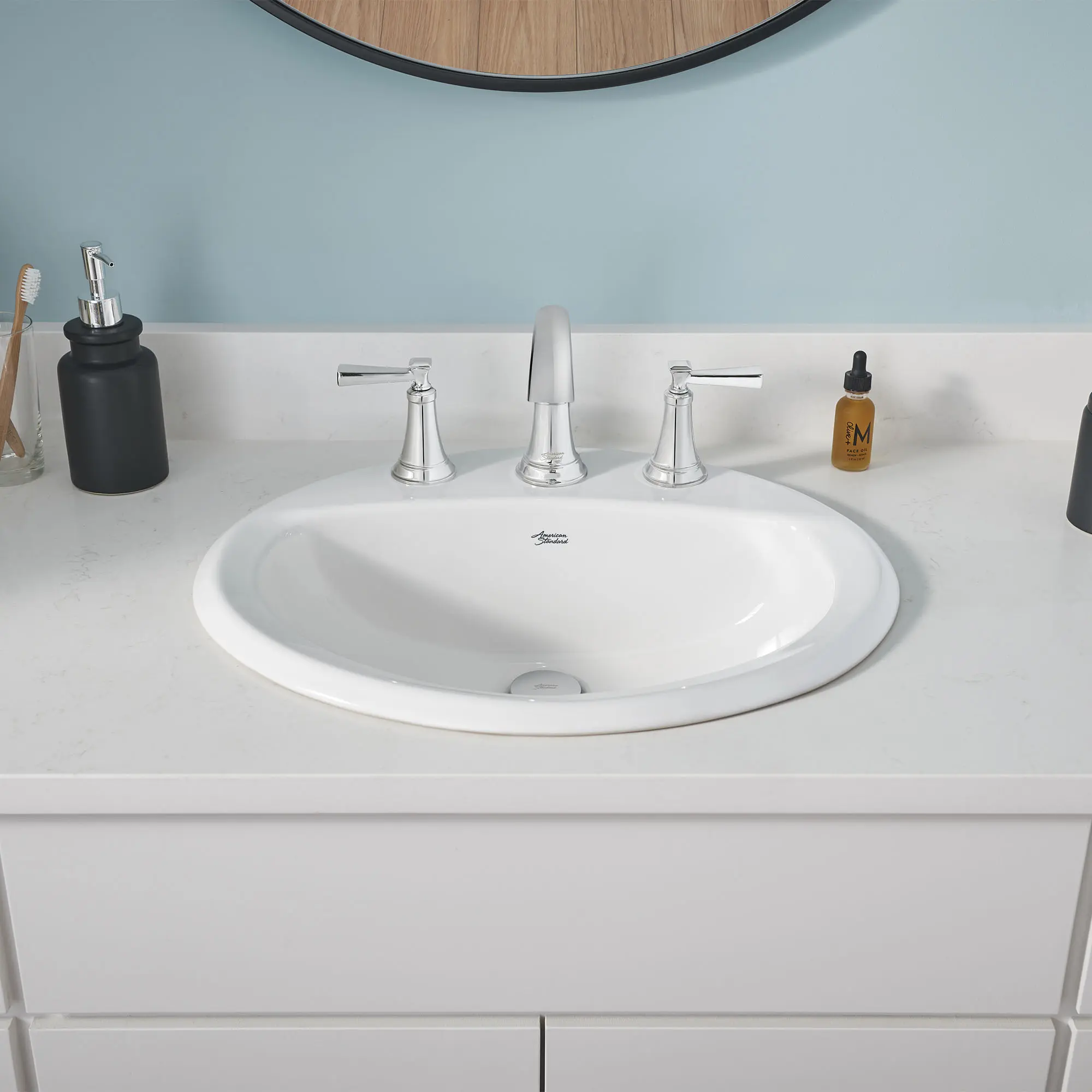 Aqualyn® Drop-In Sink With 8-Inch Widespread - Image 4