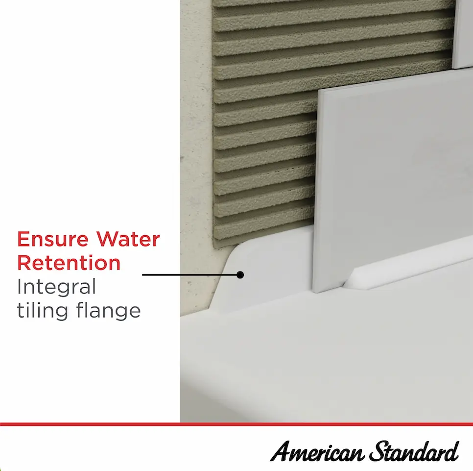 Princeton® PRO Steel 60 x 32-inch Integral Apron Bathtub with Left-Hand Outlet - Image 9