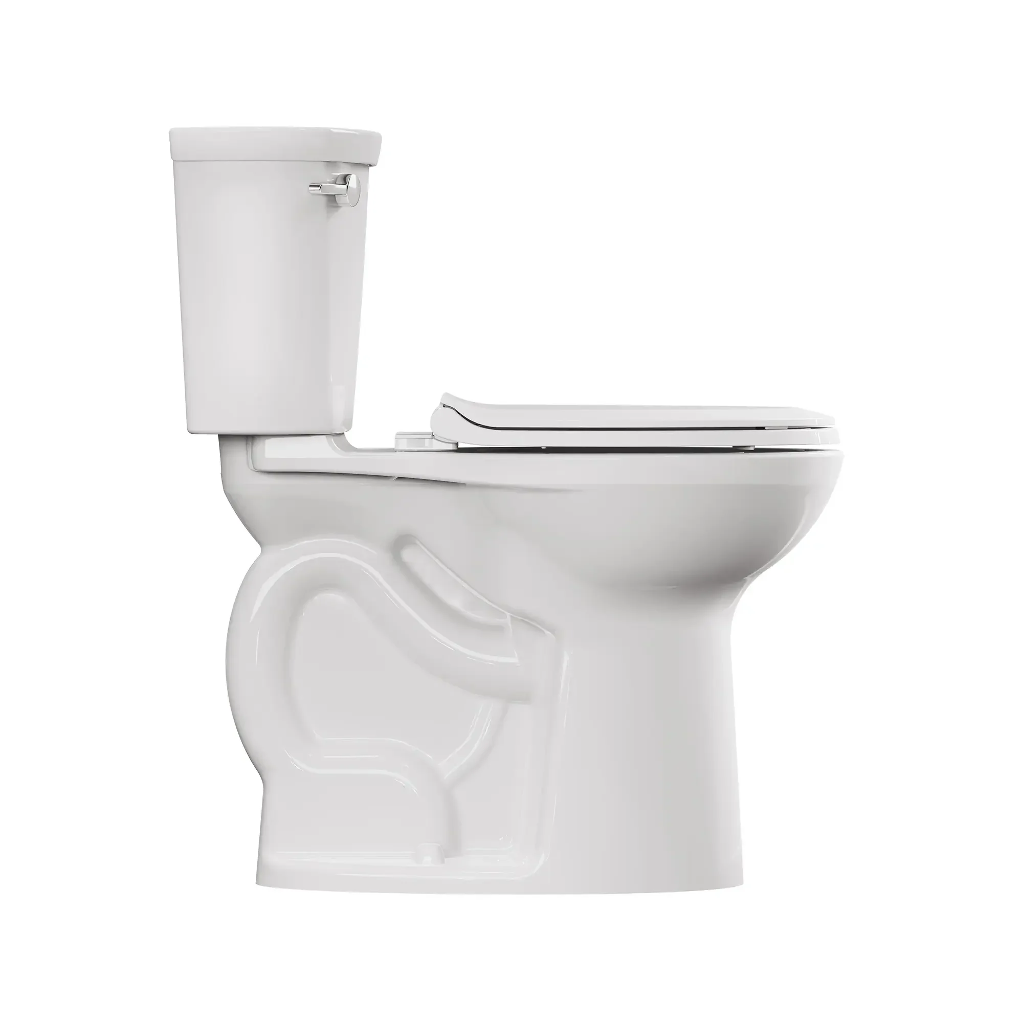 Cadet® PRO Two-Piece 1.28 gpf/4.8 Lpf Extra Tall Height Elongated 10-Inch Rough Toilet Less Seat - Image 4
