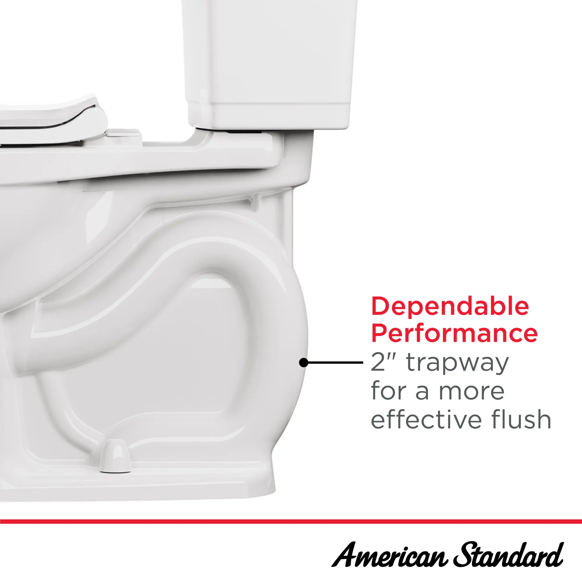 Colony®3 Two-Piece 1.6 gpf/6.0 Lpf Standard Height Round-Front Toilet Less Seat - Image 23