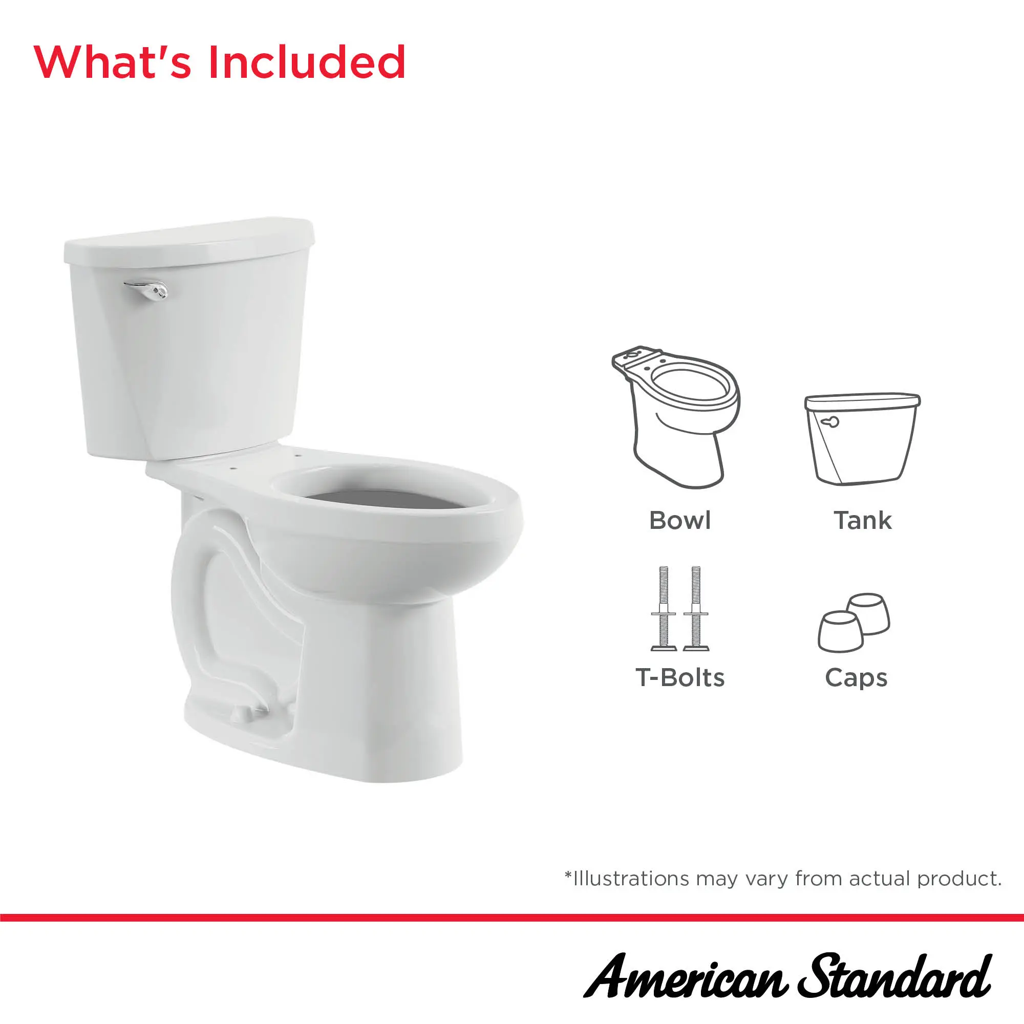 Colony®3 Two-Piece 1.28 gpf/4.8 Lpf Chair-Height Elongated 10-Inch Rough Toilet Less Seat - Image 12