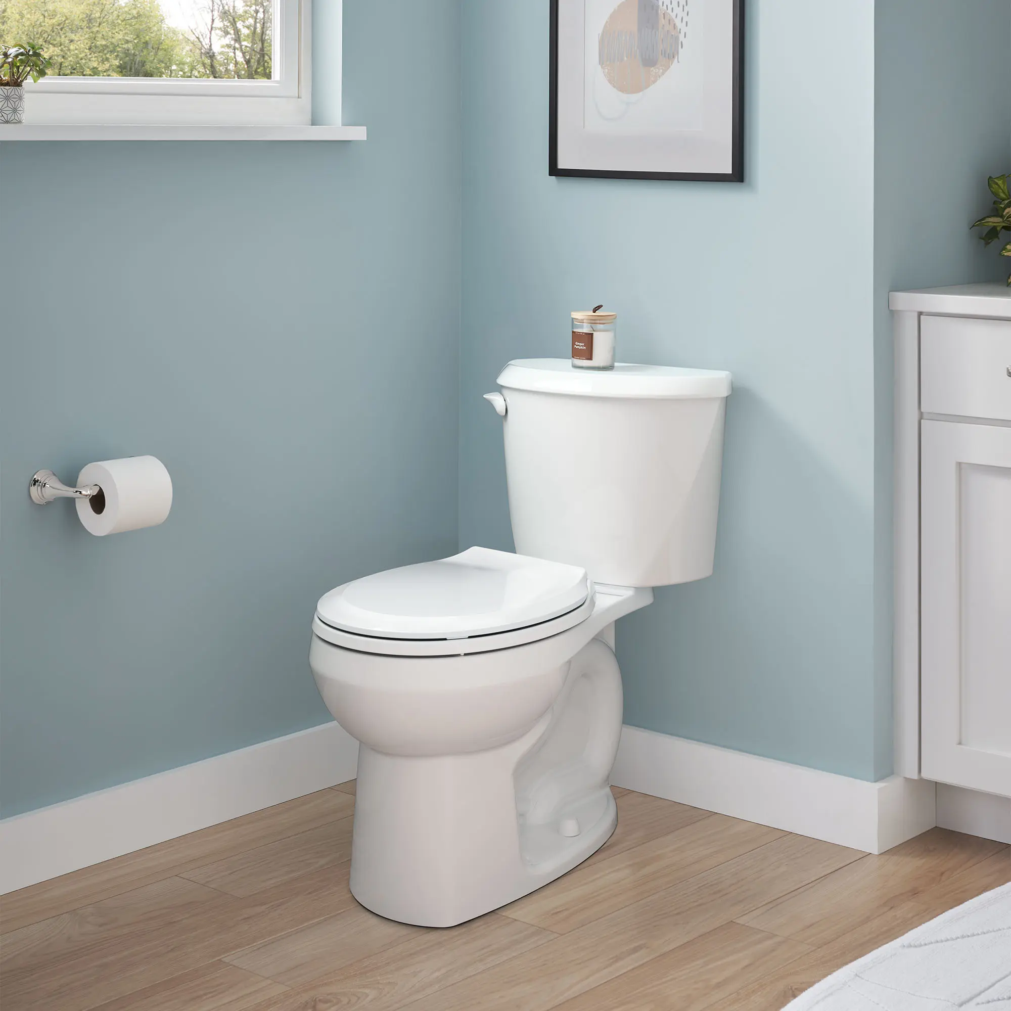 Colony®3 Two-Piece 1.6 gpf/6.0 Lpf Standard Height Round-Front Toilet Less Seat - Image 5