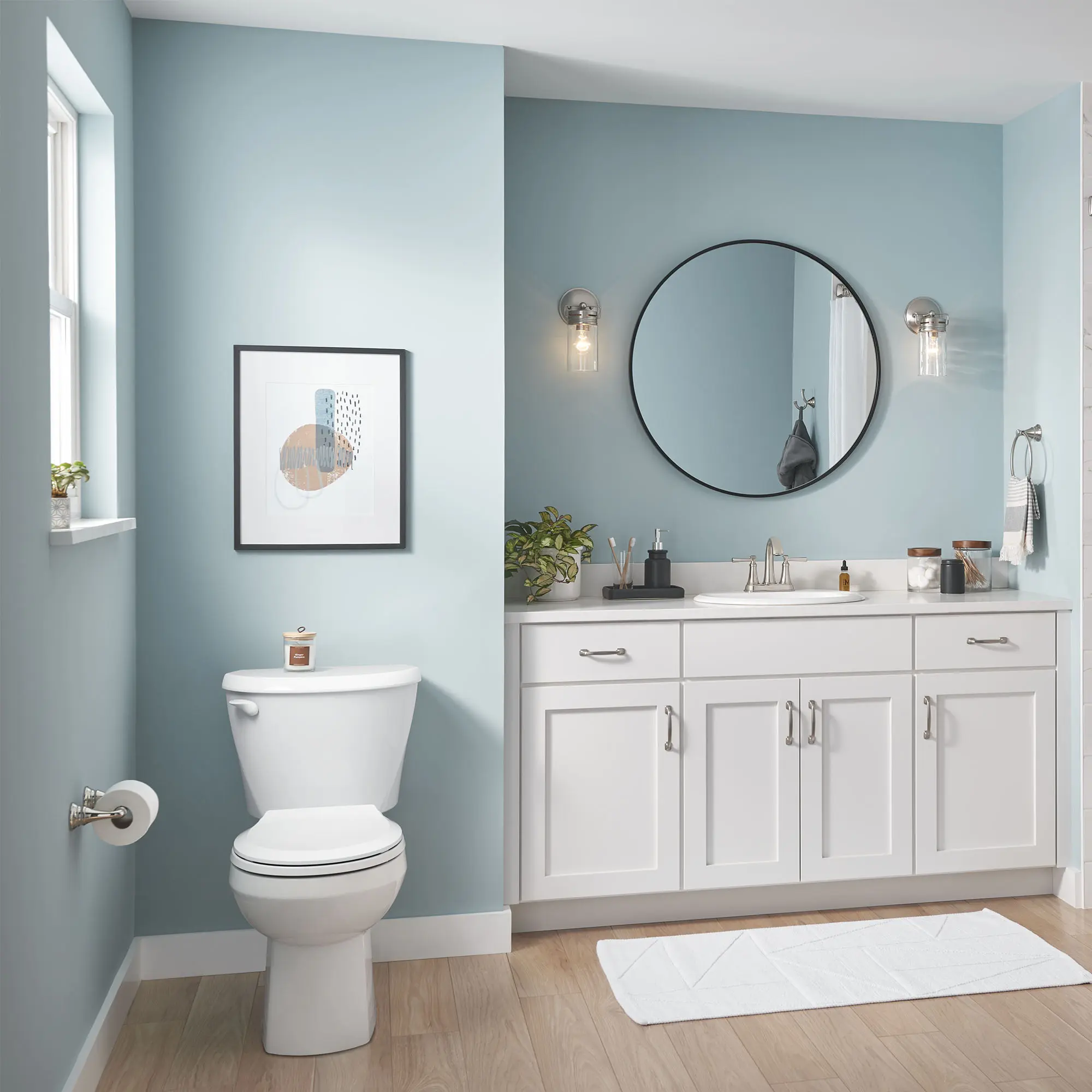 Colony®3 Two-Piece 1.6 gpf/6.0 Lpf Standard Height Round-Front Toilet Less Seat - Image 6