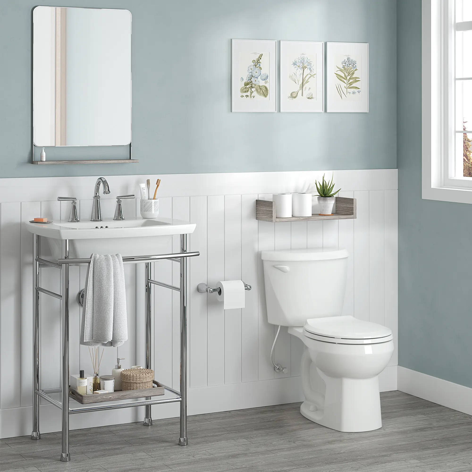 Colony®3 Two-Piece 1.6 gpf/6.0 Lpf Standard Height Round-Front Toilet Less Seat - Image 7