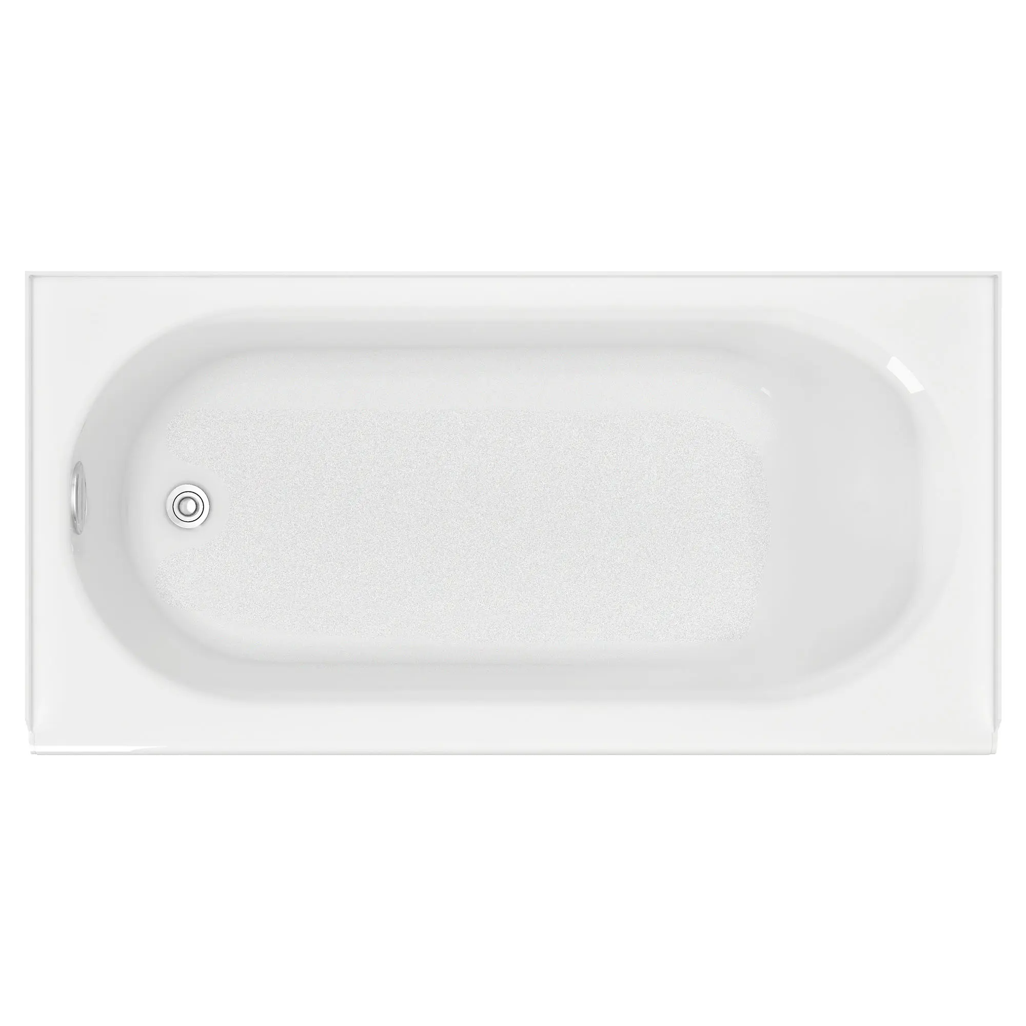 Princeton® Americast® 60 x 30-Inch Integral Apron Bathtub Above Floor Rough Left-Hand Outlet with Integral Drain - Image 3
