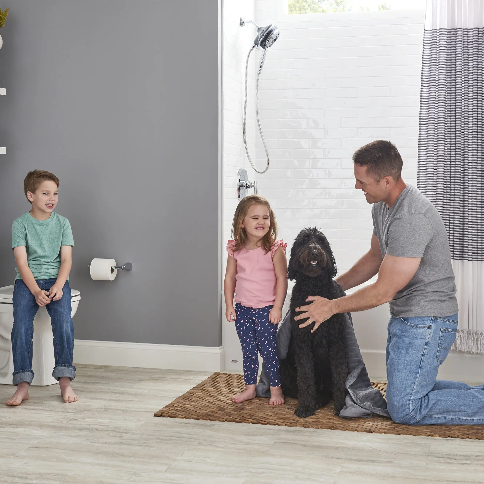 Princeton® Americast® 60 x 30-Inch Integral Apron Bathtub Above Floor Rough with Left-Hand Outlet - Image 8