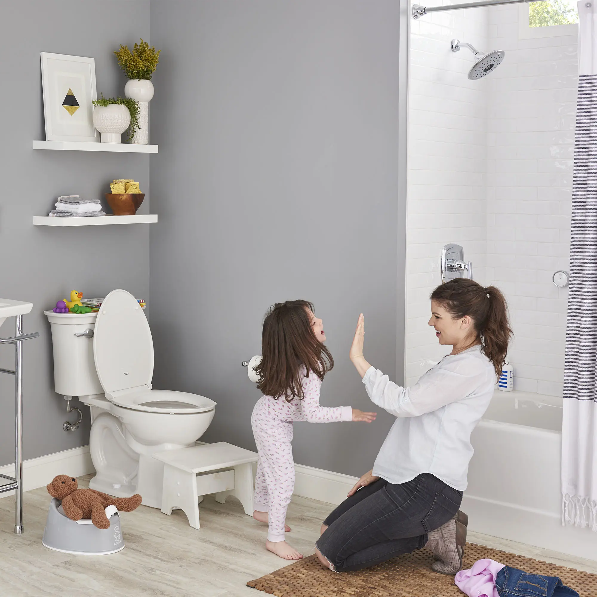 Princeton® Americast® 60 x 30-Inch Integral Apron Bathtub Above Floor Rough with Left-Hand Outlet - Image 9