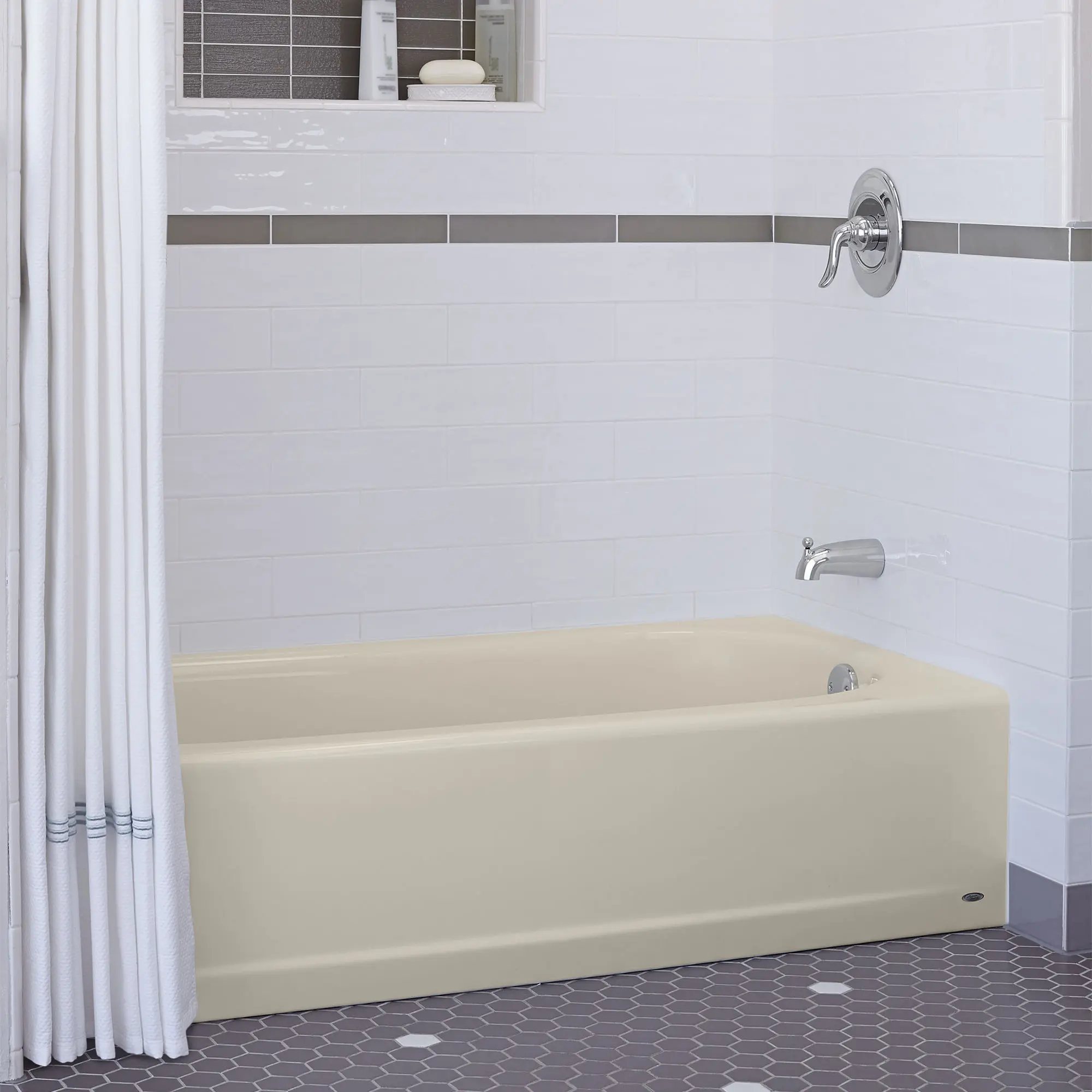 Princeton® Americast® 60 x 30-Inch Integral Apron Bathtub With Right-Hand Outlet - Image 26