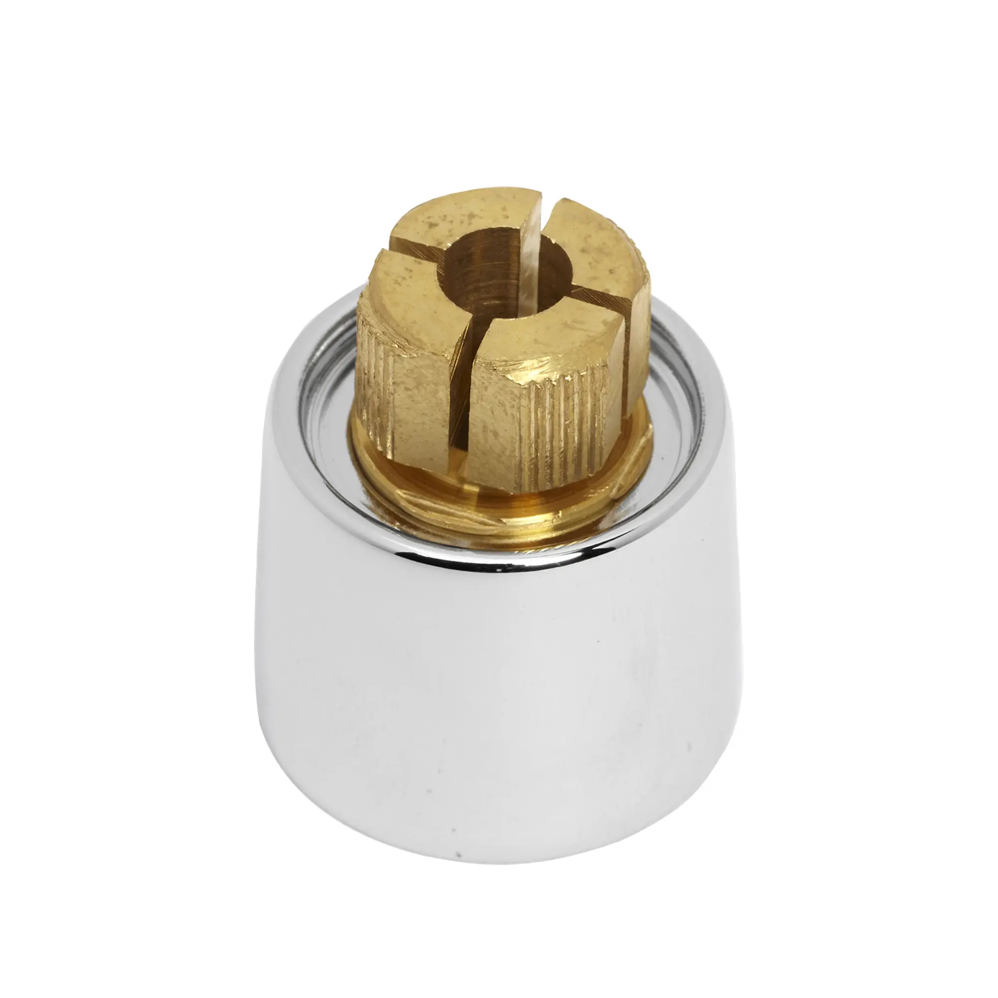 Short Metal Faucet Handle Skirt Adapter - Image 3