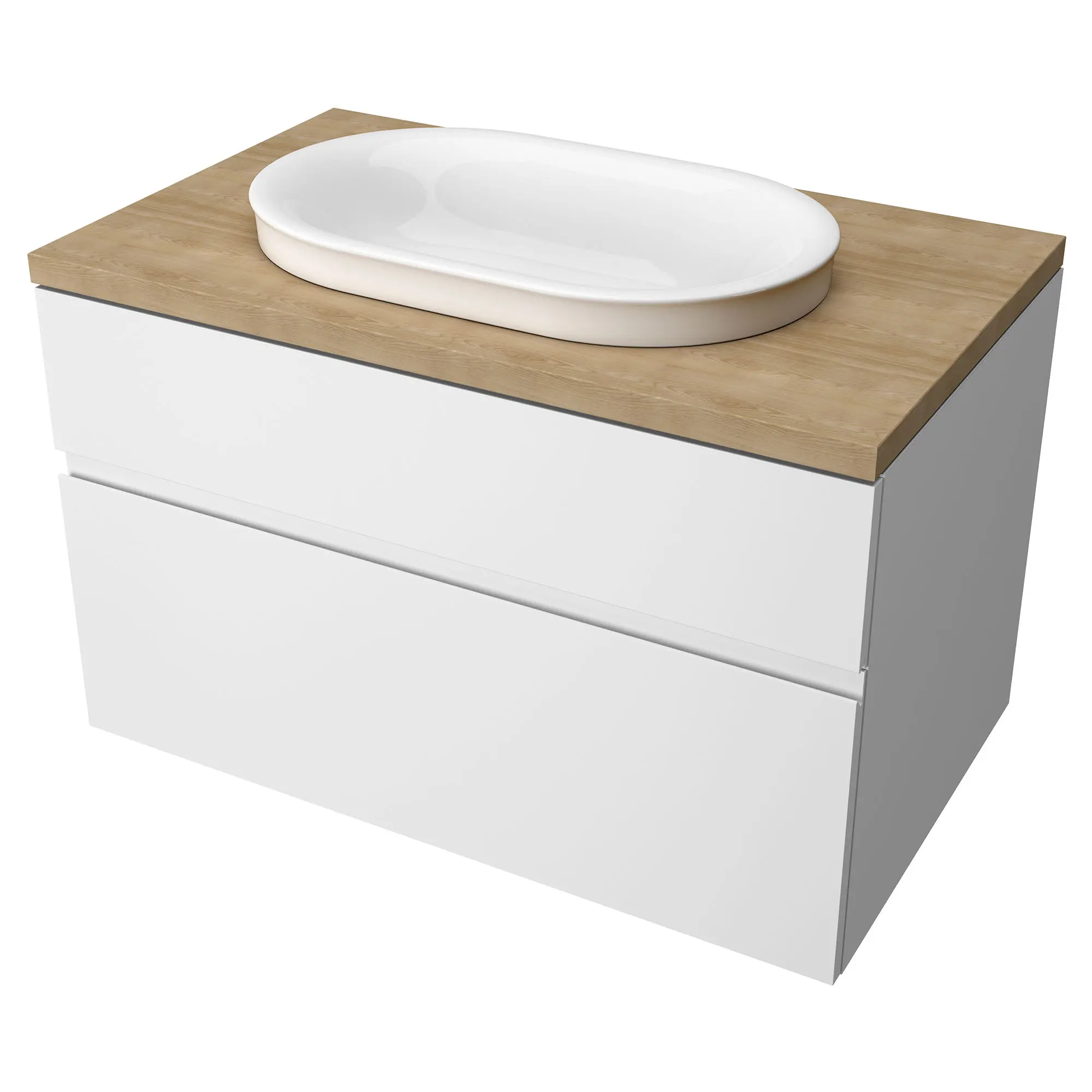 Studio® S Above Counter Sink Top with Center Hole Only - Image 7