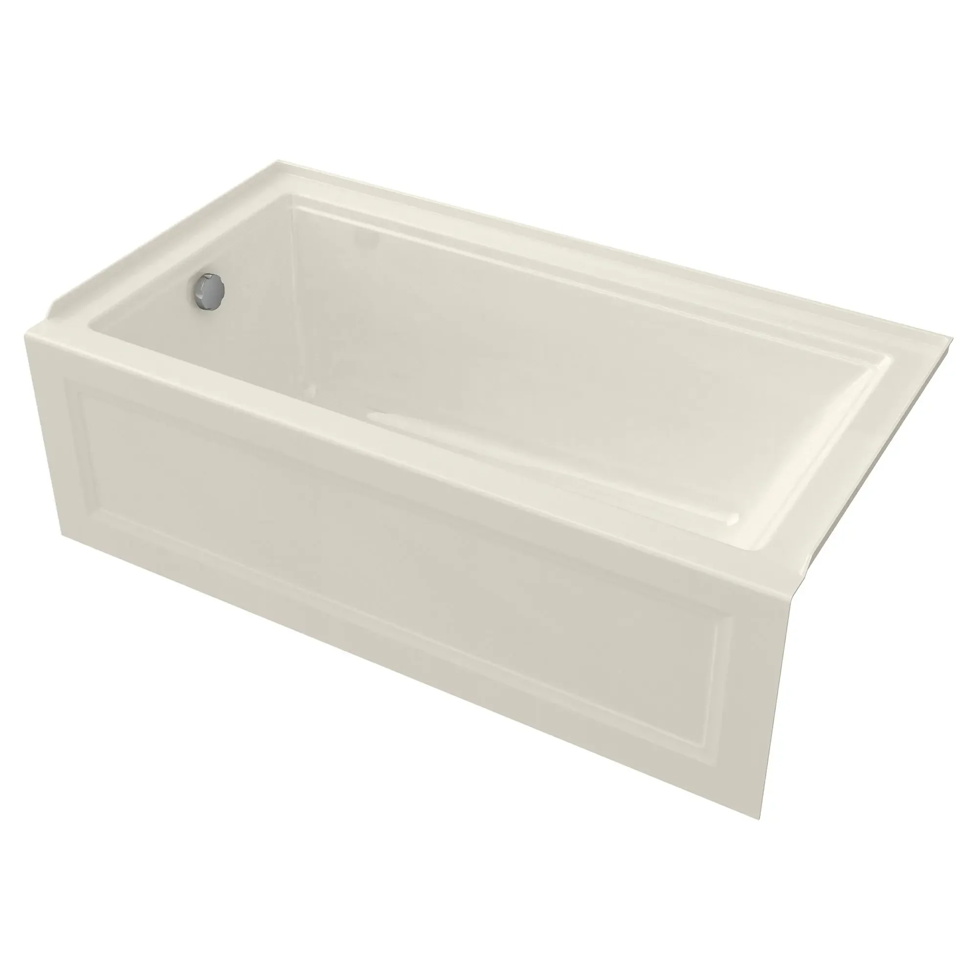 Town Square® S 60 x 32-Inch Integral Apron Bathtub With Left-Hand Outlet - Image 17