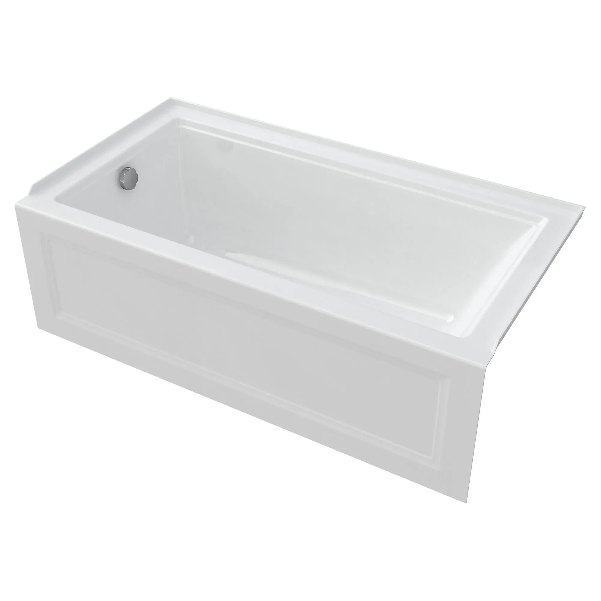 Town Square® S 60 x 32-Inch Integral Apron Bathtub With Left-Hand Outlet - Image 24