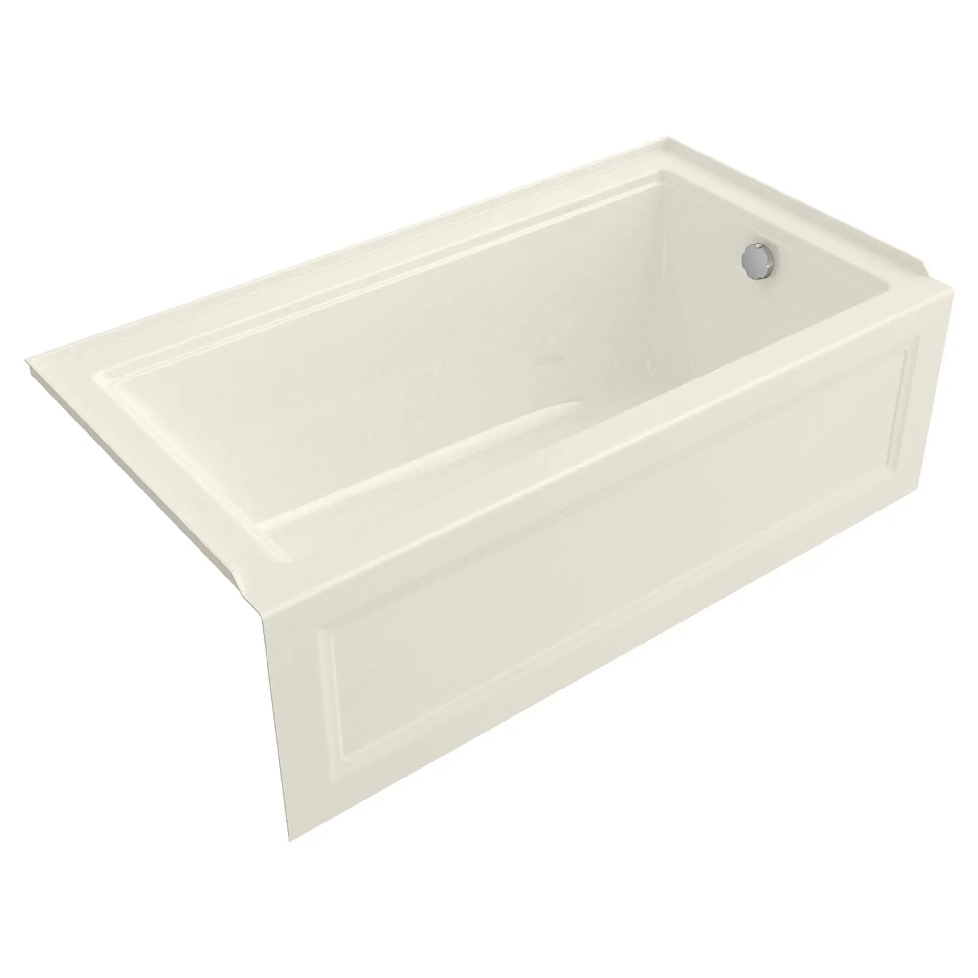 Town Square® S 60 x 32-Inch Integral Apron Bathtub With Right-Hand Outlet - Image 5