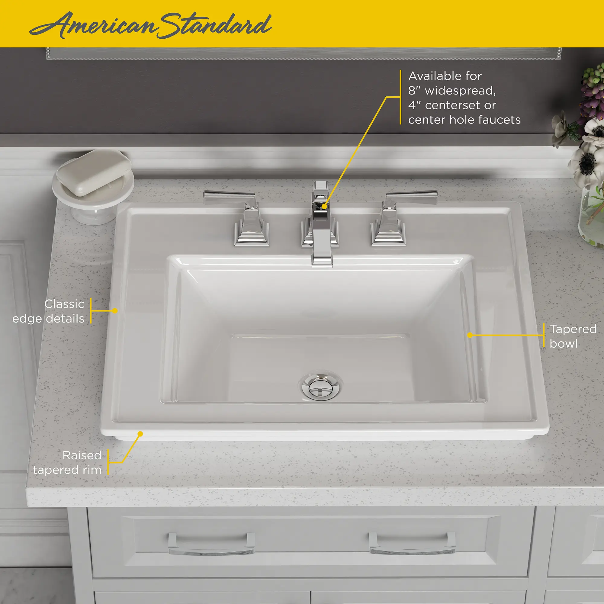 Town Square® S Drop-In Sink With 8-Inch Widespread - Image 11